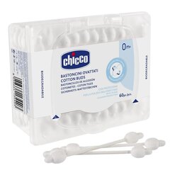 Chicco ausų krapštukai su apsaugėlėmis, 60 vnt. hinta ja tiedot | Chicco Hygieniatuotteet | hobbyhall.fi