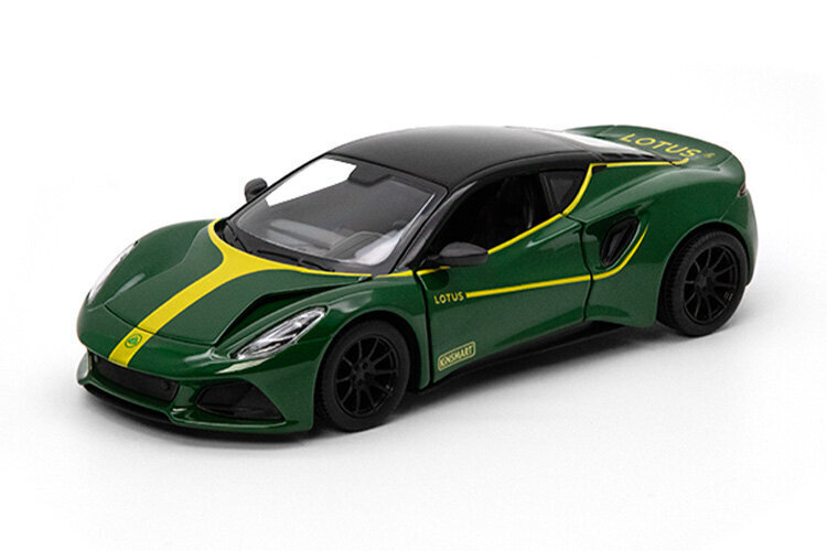 Leluauto Kinsmart Lotus Emira, 1:34 hinta ja tiedot | Poikien lelut | hobbyhall.fi