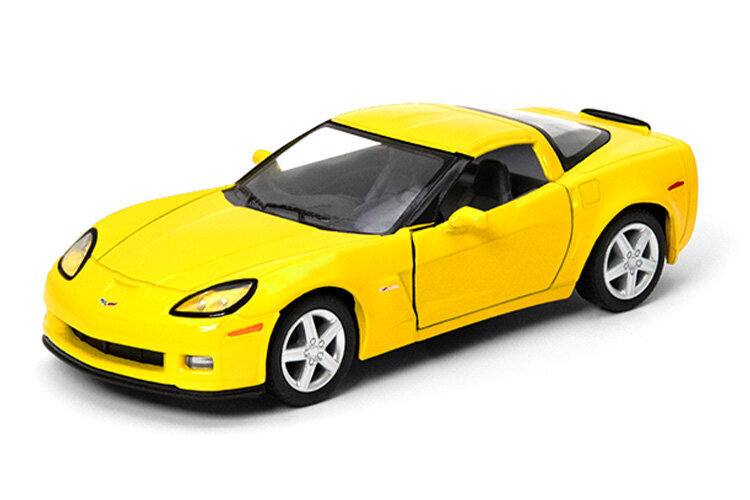 Leluautomalli Kinsmart 2007 Chevrolet Corvette Z06, 1:36 hinta ja tiedot | Poikien lelut | hobbyhall.fi