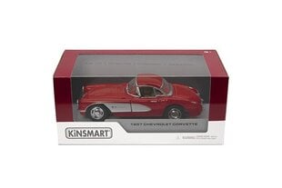 Kinsmart 1957 Chevrolet Corvette -leluauto, 1:34 hinta ja tiedot | Poikien lelut | hobbyhall.fi