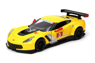 Leluautomalli Kinsmart 2016 Corvette C7.R, 1:36 hinta ja tiedot | Poikien lelut | hobbyhall.fi