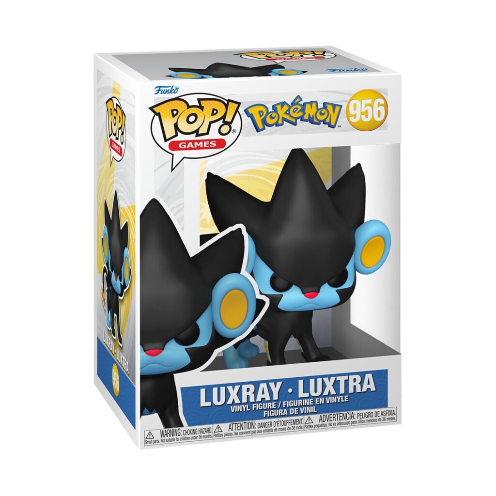 VinyyliHahmo Funko POP! Pokemon Luxray, 9 cm hinta ja tiedot | Pelien oheistuotteet | hobbyhall.fi