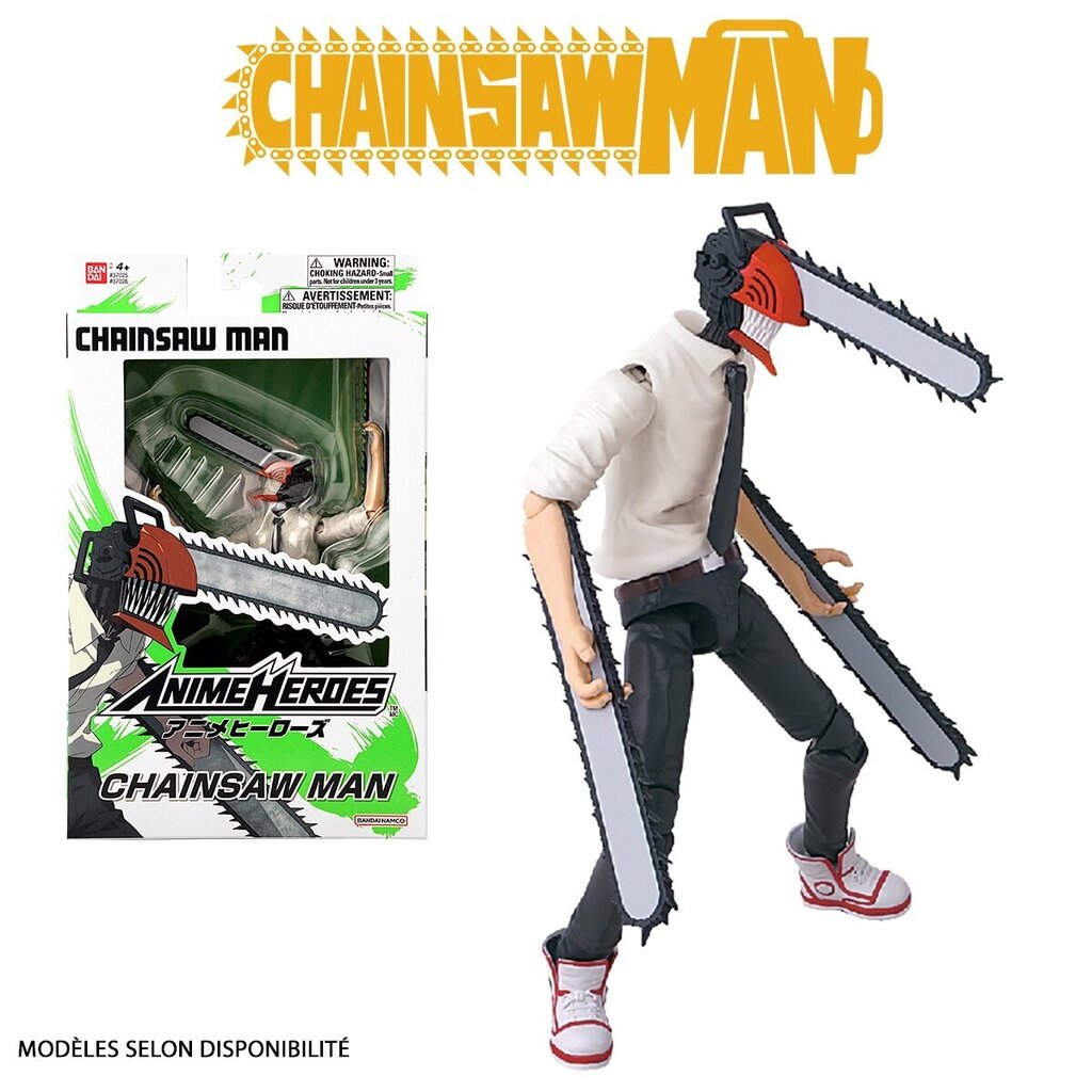 Hahmo Anime Heroes Chainsaw Man, 16 cm hinta ja tiedot | Poikien lelut | hobbyhall.fi