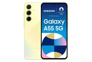 SAMSUNG GALAXY A55 5G YELLOW 256GB hinta ja tiedot | Matkapuhelimet | hobbyhall.fi