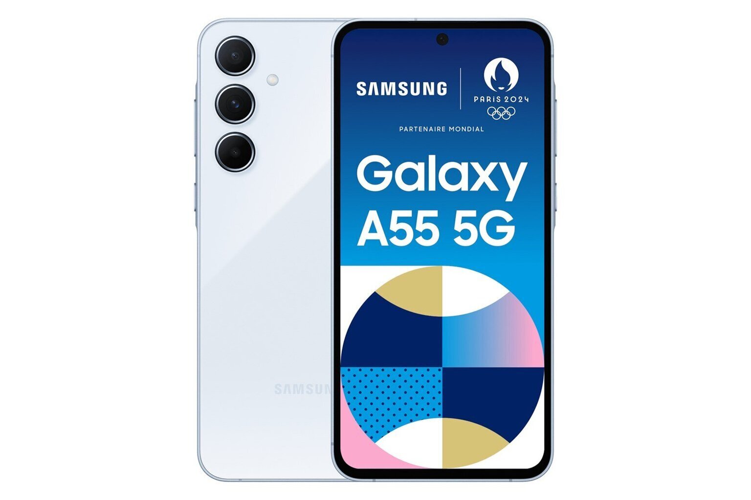 Samsung Galaxy A55 5G Ice Blue hinta ja tiedot | Matkapuhelimet | hobbyhall.fi