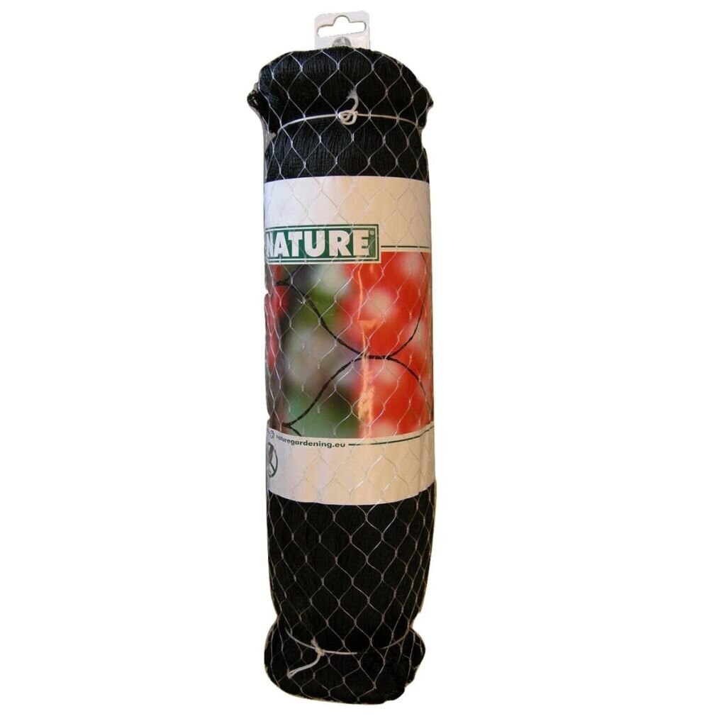 Nature Lintuverkko Primo 10x10 m Musta 6030407 hinta ja tiedot | Puutarhatyökalut | hobbyhall.fi