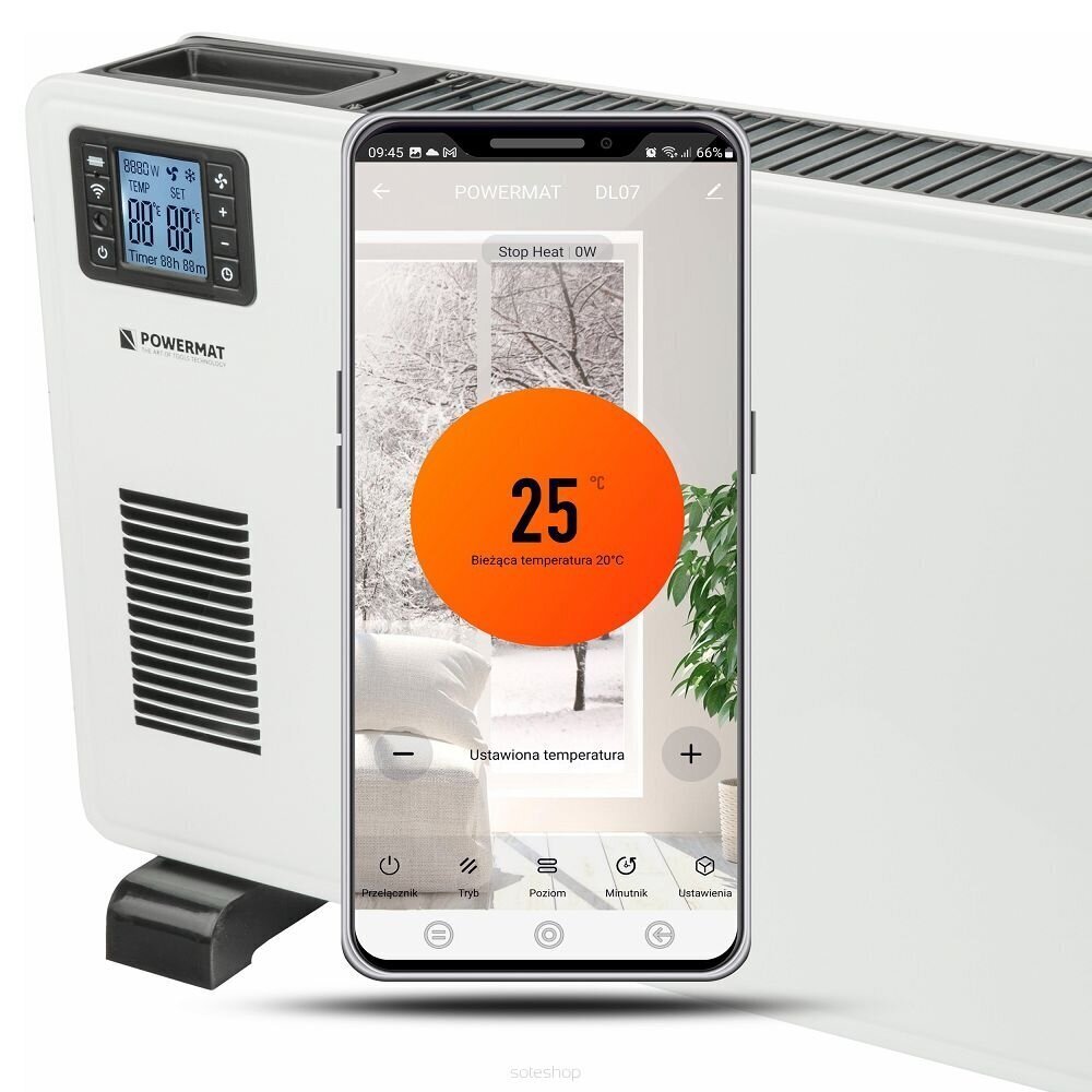 Konvektorilämmitin, 230 V / 50 Hz hinta ja tiedot | Lämmittimet | hobbyhall.fi