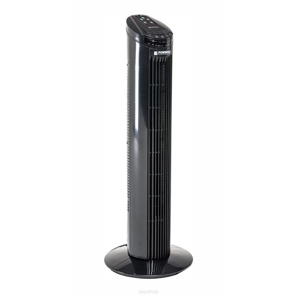 Lattiatuuletin 74 cm kaukosäätimellä, Black Tower, 75 W. hinta ja tiedot | Tuulettimet | hobbyhall.fi