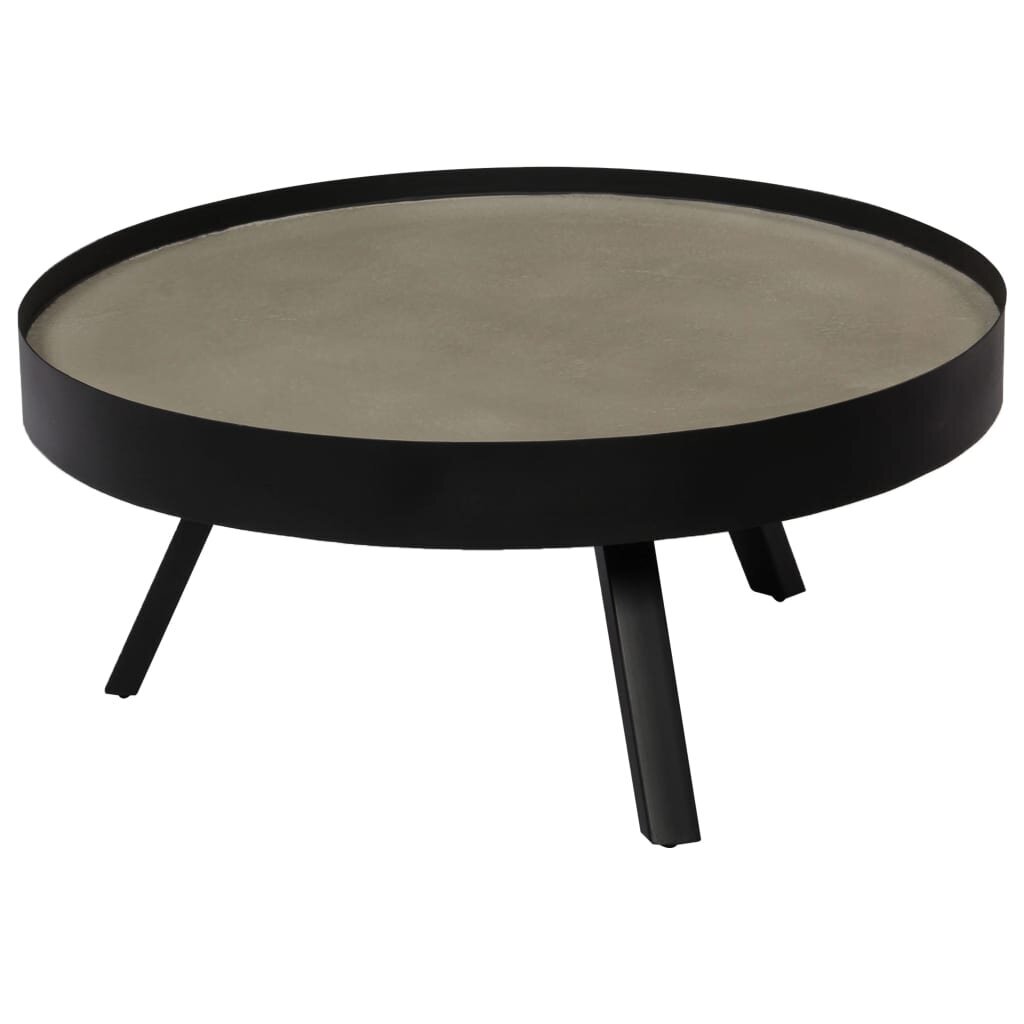 vidaXL Sohvapöytä betonisella pöytälevyllä 74x32 cm hinta ja tiedot | Sohvapöydät | hobbyhall.fi