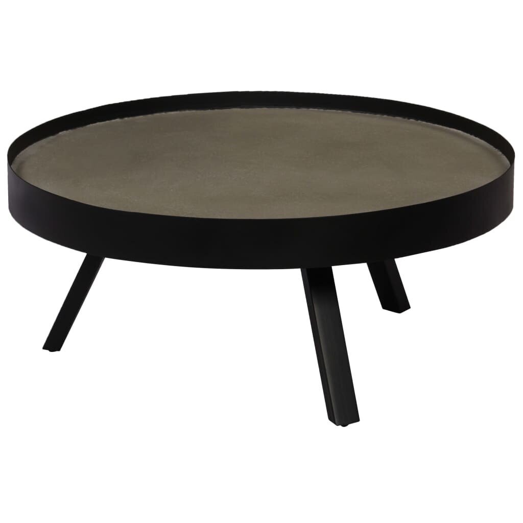 vidaXL Sohvapöytä betonisella pöytälevyllä 74x32 cm hinta ja tiedot | Sohvapöydät | hobbyhall.fi