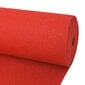 vidaXL Näyttelymatto pelkistetty 1,2x12 m punainen hinta ja tiedot | Isot matot | hobbyhall.fi