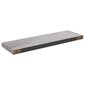 vidaXL Kelluvat seinähyllyt 2 kpl betoninharmaa 80x23,5x3,8 cm MDF hinta ja tiedot | Hyllyt | hobbyhall.fi