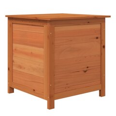 vidaXL Ulkotyynylaatikko ruskea 50x50x56 cm täysi kuusi hinta ja tiedot | Säilytyslaatikot ja -korit | hobbyhall.fi