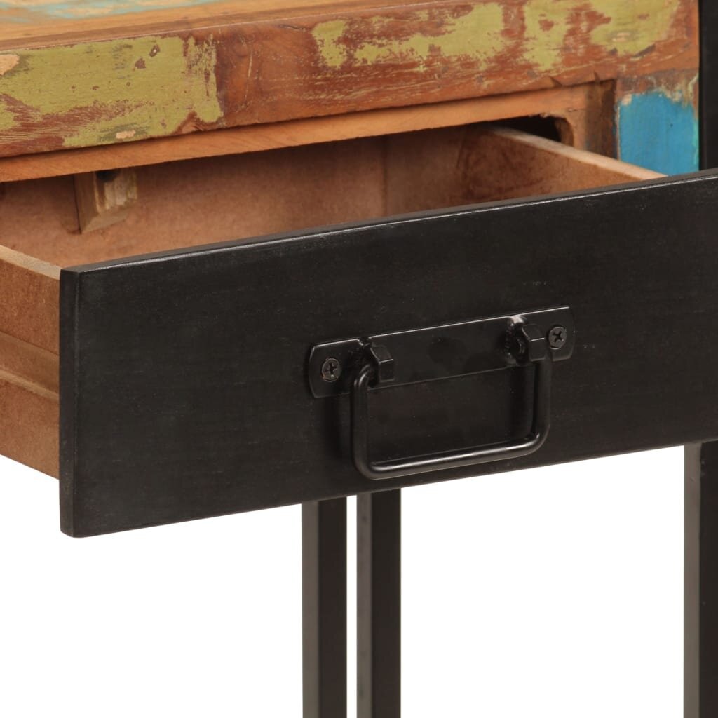vidaXL Konsolipöytä 110x30x76 cm kierrätetty täyspuu hinta ja tiedot | Sivupöydät | hobbyhall.fi