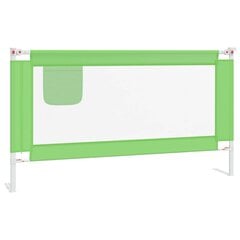 vidaXL Turvalaita sänkyyn vihreä 150x25 cm kangas hinta ja tiedot | Lasten turvallisuus | hobbyhall.fi