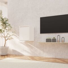 vidaXL Seinäkaappi valkoinen 30x30x40 cm täysi mänty hinta ja tiedot | Hyllyt | hobbyhall.fi