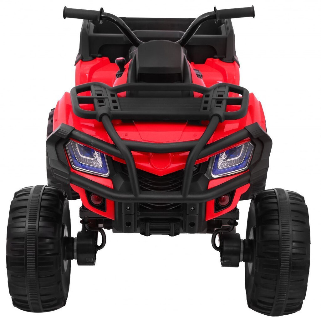 Quad XL mönkijä tavaratelineellä, punainen hinta ja tiedot | Lasten sähköautot | hobbyhall.fi