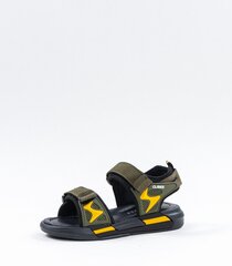 Clibee Lasten sandaalit 440330 02, oliivi/keltainen 440330*02-032 hinta ja tiedot | Lasten sandaalit | hobbyhall.fi