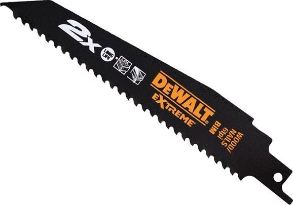 Pistosahanterä Dewalt 228mm - DT2307L-QZ, 5 kpl hinta ja tiedot | Puutarhatyökalujen tarvikkeet | hobbyhall.fi