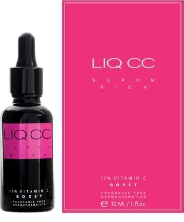  Kasvoseerumi Liqpharm Rich 15% Vitamin C Boost, 30 ml hinta ja tiedot | Kasvoöljyt ja seerumit | hobbyhall.fi