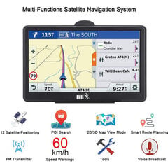 IHEX 7 PLUS Android 4.4 SLIM -navigointijärjestelmä AUTO + TRUCK hinta ja tiedot | GPS-laitteet | hobbyhall.fi