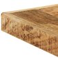 vidaXL Ruokapöytä 160x80x75 cm karkea mangopuu hinta ja tiedot | Ruokapöydät | hobbyhall.fi