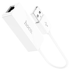 Adapteri Hoco UA22 USB-A kiinni RJ45 100 Mbp valkoinen hinta ja tiedot | Hoco Tietokoneiden lisävarusteet | hobbyhall.fi