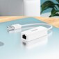 Adapteri Hoco UA22 USB-A kiinni RJ45 100 Mbp valkoinen hinta ja tiedot | Adapterit | hobbyhall.fi