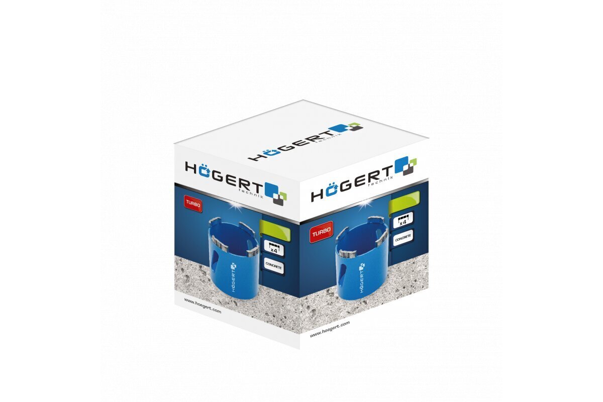 Poranterä betonille 82 mm, HT6D478, Hogert hinta ja tiedot | Käsityökalut | hobbyhall.fi