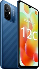 Xiaomi Redmi 12C 4/128GB, 4G Ocean Blue hinta ja tiedot | Matkapuhelimet | hobbyhall.fi