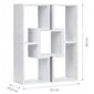 Moderni hylly, ModernHome, 80 cm hinta ja tiedot | Hyllyt | hobbyhall.fi