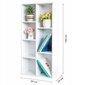 Kirjahylly, ModernHome, 106 cm hinta ja tiedot | Hyllyt | hobbyhall.fi