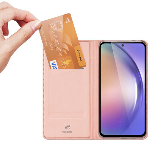 Dux Ducis Skin Pro Samsung Galaxy A25 5G, 6,5”, Pinkki hinta ja tiedot | Puhelimen kuoret ja kotelot | hobbyhall.fi