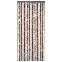 vidaXL Hyönteisverho beige ja vaaleanruskea 100x220 cm Chenille hinta ja tiedot | Hyttysverkot | hobbyhall.fi