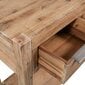 vidaXL Konsolipöytä 82x33x73 cm täysi akaasiapuu hinta ja tiedot | Sohvapöydät | hobbyhall.fi