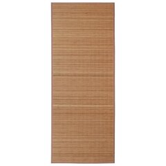 vidaXL Bambumatto 100x160 cm ruskea hinta ja tiedot | Isot matot | hobbyhall.fi