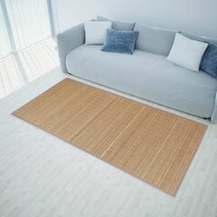 vidaXL Bambumatto 100x160 cm ruskea hinta ja tiedot | Isot matot | hobbyhall.fi