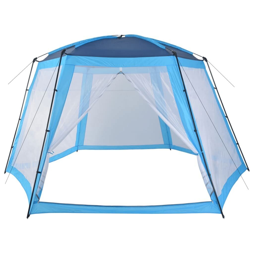 vidaXL Uima-altaan teltta kangas 500x433x250 cm sininen hinta ja tiedot | Uima-allastarvikkeet | hobbyhall.fi