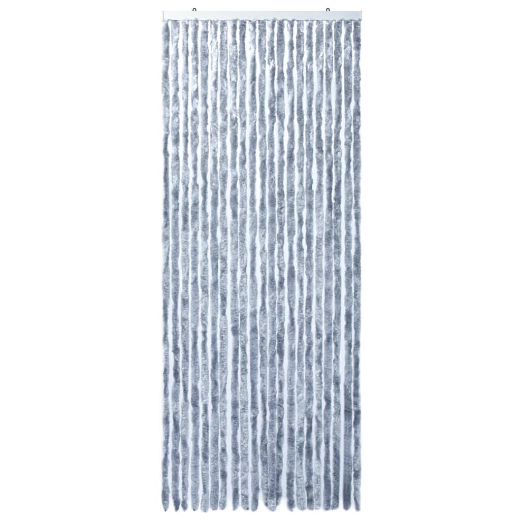 vidaXL Hyönteisverho hopea 90x220 cm Chenille hinta ja tiedot | Hyttysverkot | hobbyhall.fi