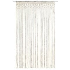 vidaXL Macrame verho 140x240 cm puuvilla hinta ja tiedot | Verhot | hobbyhall.fi