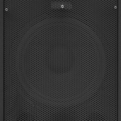 vidaXL Passiiviset Hi-Fi-lavakaiuttimet 1000 W musta 37x37x64 cm hinta ja tiedot | Kaiuttimet | hobbyhall.fi