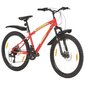 vidaXL Maastopyörä 21 vaihdetta 26" renkaat 36 cm runko punainen hinta ja tiedot | Polkupyörät | hobbyhall.fi
