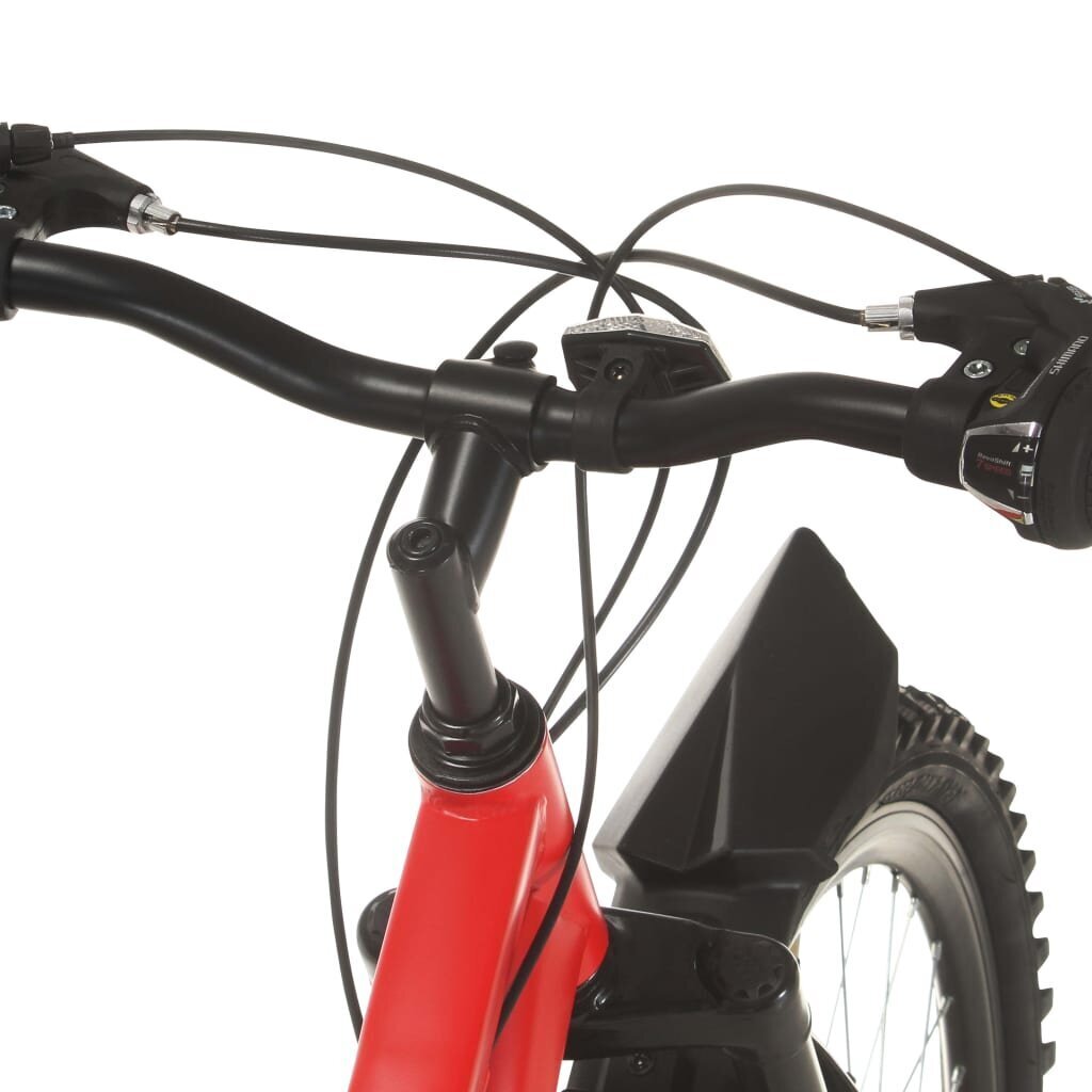 vidaXL Maastopyörä 21 vaihdetta 26" renkaat 42 cm runko punainen hinta ja tiedot | Polkupyörät | hobbyhall.fi