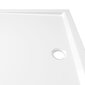 vidaXL Suihkualusta suorakaide ABS valkoinen 70x100 cm hinta ja tiedot | Suihkualtaat | hobbyhall.fi