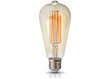 LED-lamppu E27 7W ST64 Filament Retro Amber - Lämmin valkoinen (2700K) hinta ja tiedot | Lamput | hobbyhall.fi