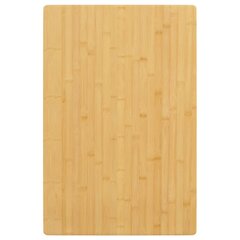 vidaXL Pöytälevy 60x100x4 cm bambu hinta ja tiedot | Pöytälevyt | hobbyhall.fi