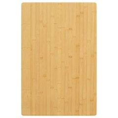 vidaXL Pöytälevy 60x100x4 cm bambu hinta ja tiedot | Pöytälevyt | hobbyhall.fi