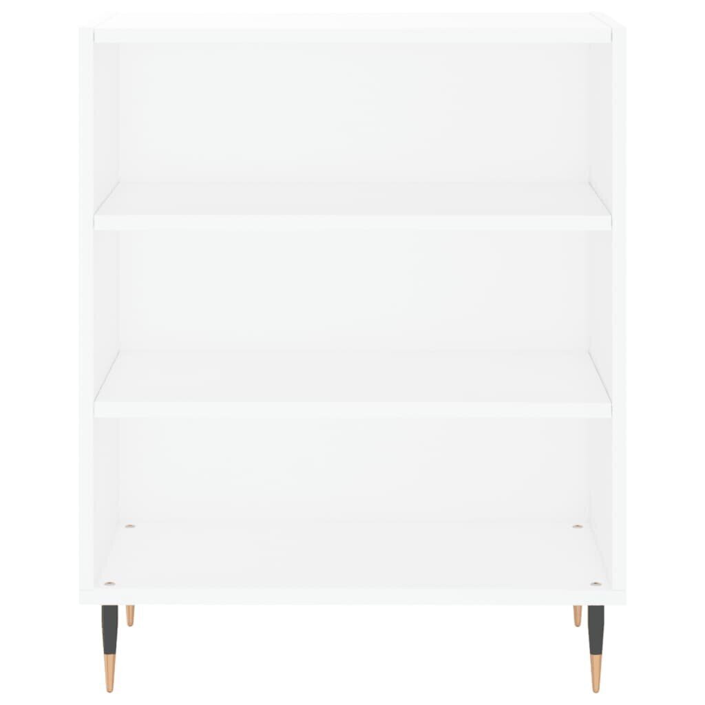 vidaXL Senkki valkoinen 57x35x70 cm tekninen puu hinta ja tiedot | Olohuoneen kaapit ja lipastot | hobbyhall.fi