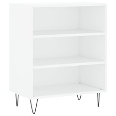 vidaXL Senkki valkoinen 57x35x70 cm tekninen puu hinta ja tiedot | Olohuoneen kaapit ja lipastot | hobbyhall.fi