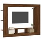 vidaXL TV-taso ruskea tammi 152x22x113 cm tekninen puu hinta ja tiedot | TV-tasot | hobbyhall.fi